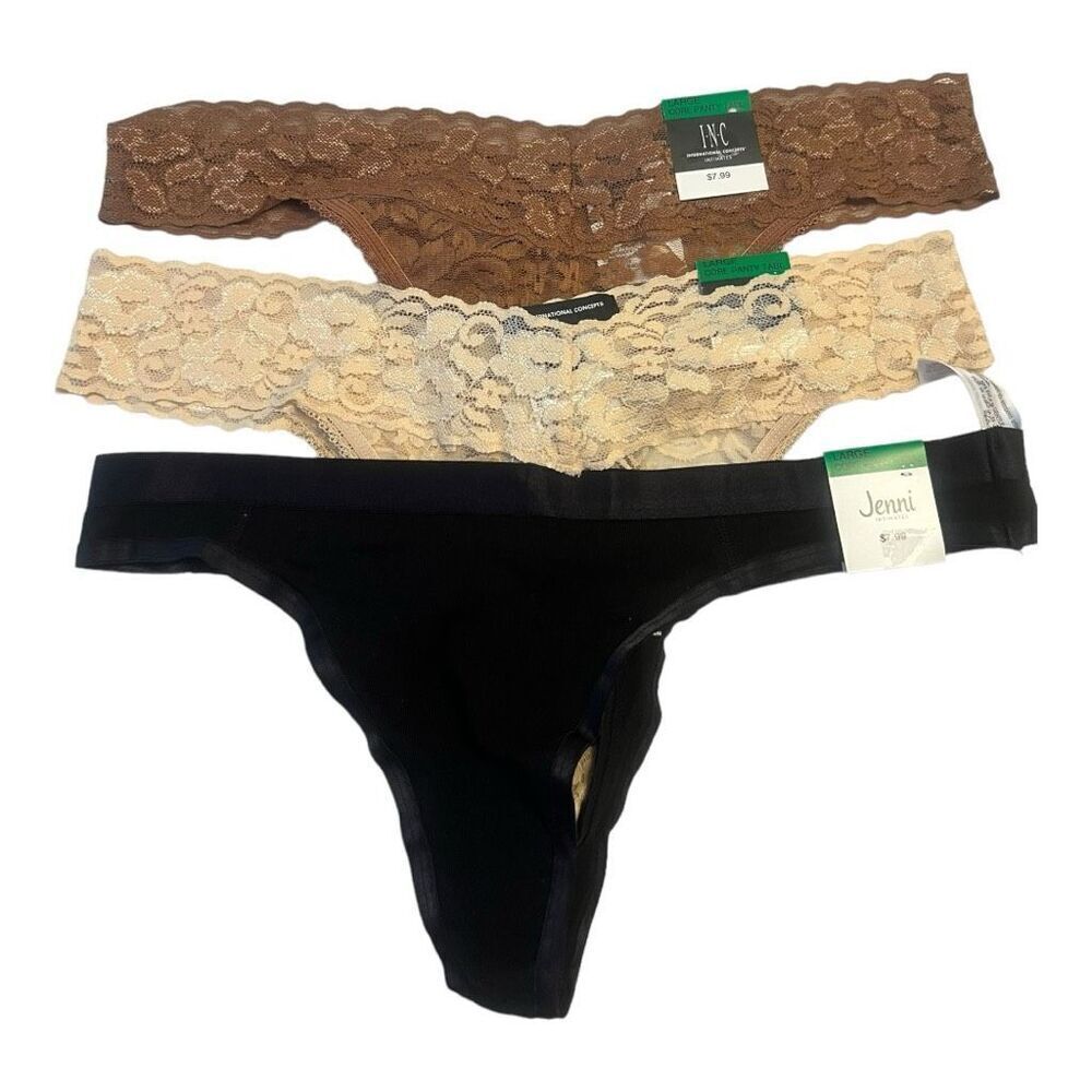 Macys Brand -Jenni and INC Set of 3 Size Large